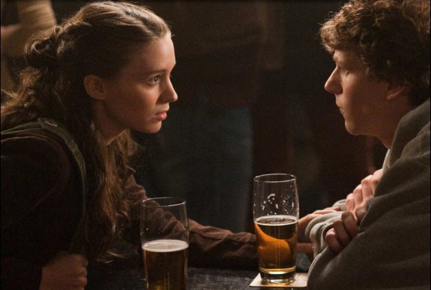 Rooney Mara and Jesse Eisenberg reenact the break-up conversation that allegedly inspired Facebook. 