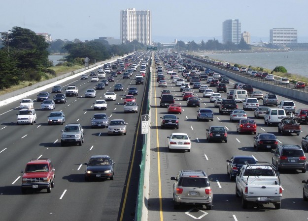 Traffic on the Freeway