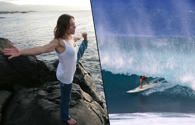 Rochelle Ballard Yoga and Surfing