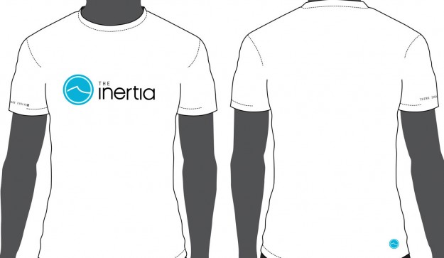 Presenting The Inertia's brand new anniversary logo tee! Get 'em while they're hot!