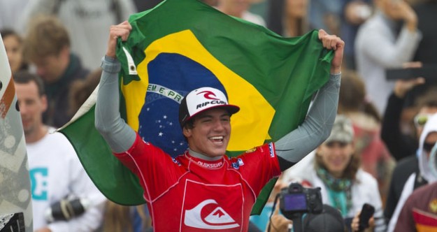 Gabriel Medina Wins Quiksilver Pro France