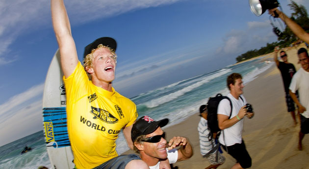 John Florence won the Van's World Cup at Sunset Beach, and appears eager to make his mark. Photo: ASP/Kirstin