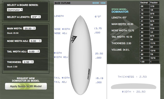 Inside Firewire's digital shaping bay.