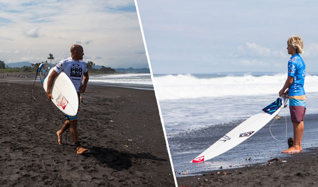 26 years. That's all that separates Kelly Slater and Jack Robinson. Photos: Curley/ASP