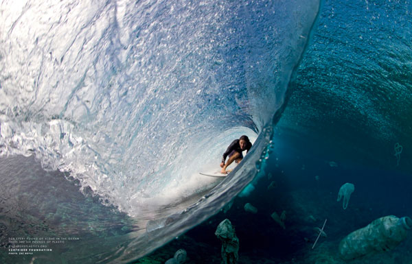 It might be all blue barrels and skies above the water's surface, but below is just as important. Photo: Zak Noyle