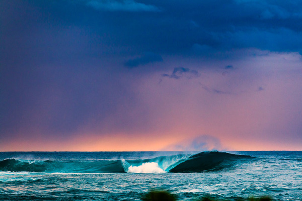 photo of the week, purple haze, jimi hendrix, the canvas wave, bryce johnson, scenic view, barrel