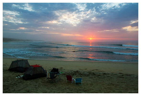 A harmless Northern Baja sunrise. Photo: Mark McInnis