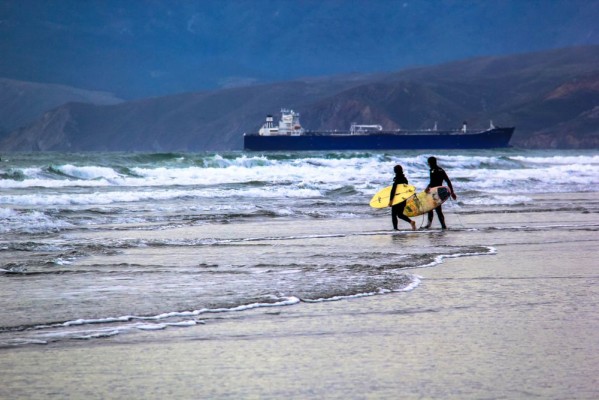 Watching shift changes is part of the charm of surfing daily.