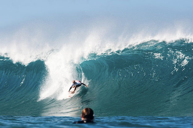 Kelly Slater. Stolen boards or not, he's going. Photo: ASP