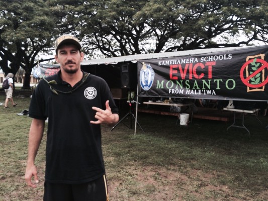 GMO fighter Dustin Barca takes a stand