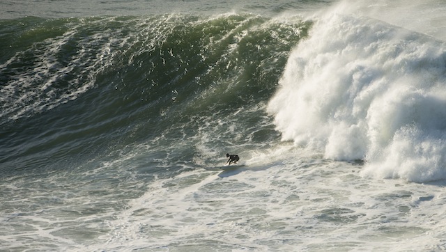 Grant Baker controlled the final from start to finish at the Arnette Punta Galea Challenge in Basque Country, Spain. Photo: Steve Robertson