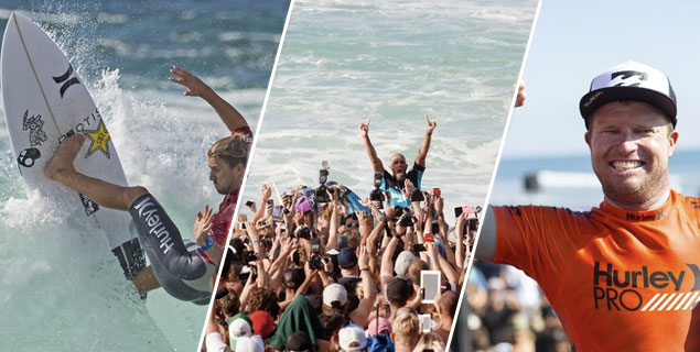 Rookie of the Year, Not the World Champ, and the World Champ. Photos: ASP/Cestari/Kirsten/Robertson