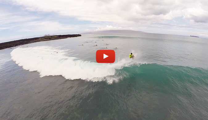 Summer is here, sun is shining and the weather is sweet in Maui. This is the first south swell in Hawaii filmed by my friend in a surf spot never seen from the drone’s view.