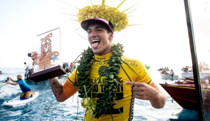 Winner's smile. Photo: ASP|Kirstin