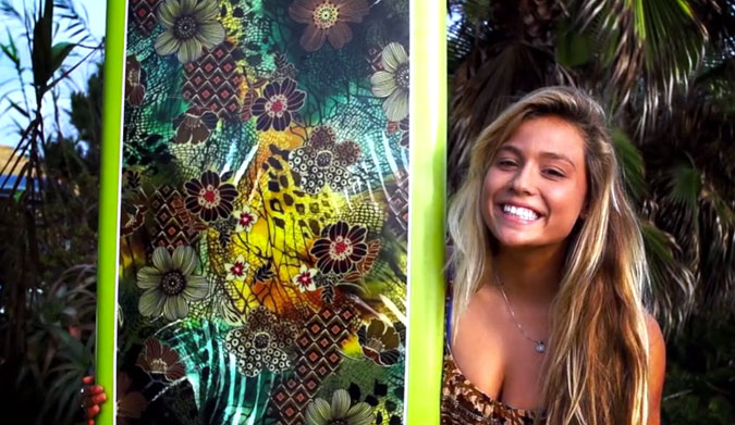 Tia Blanco is a vegan, she smiles a lot, surfs even more, and she's got her sights set on the world tour. 