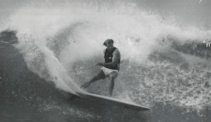 Ian Cairns on rail at Off the Wall Photo: John Matheson