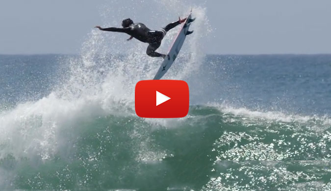 Felipe Toledo Ripping Lower Trestles