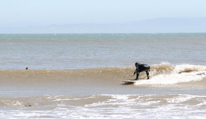 The only place that might sponsor you if you surf like this is a toilet company. 