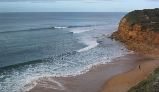 The fabled Bell's Beach point. Photo: Shutterstock