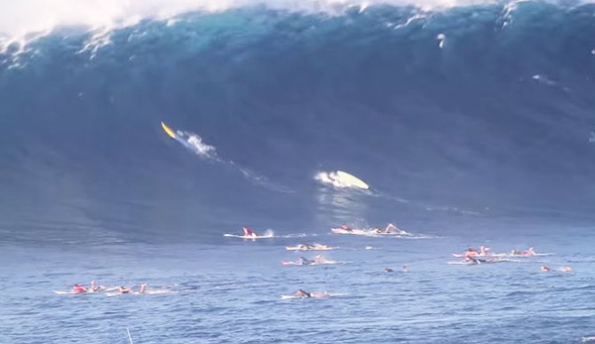 The perfect wave at Jaws will be the wave of your life... but if you don't make it, it'll be the beating of your life.