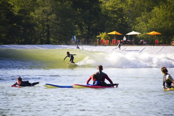 Will future world champs learn to surf in wave pools?