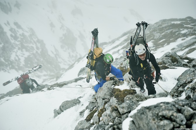 Climbing causes sweating, which can lead to dangerous chilling when you slow down