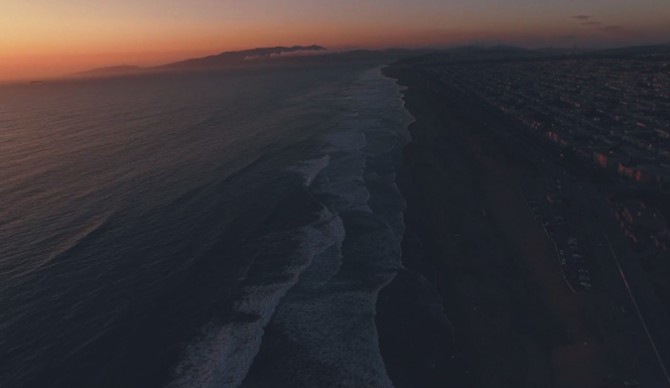 ocean beach sunset