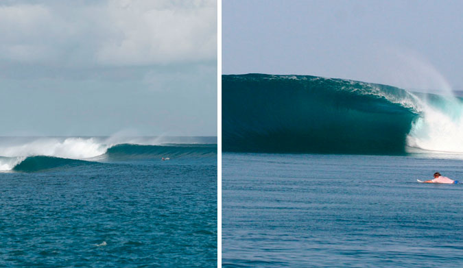 Pick your poison: Heavy, barreling rights, or long, perfect lefts.