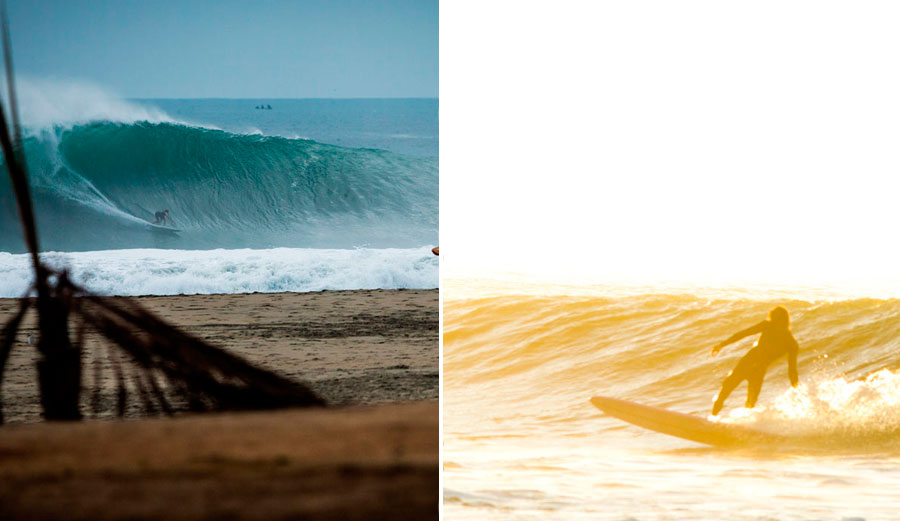 Could you potentially surf the exact same wave in two spots? Puerto Escondido to Malibu.