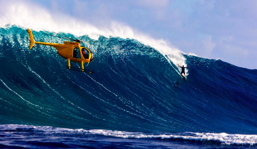 Hamilton channeling the power of breath on this one. Photo: Facebook Via Laird Hamilton.