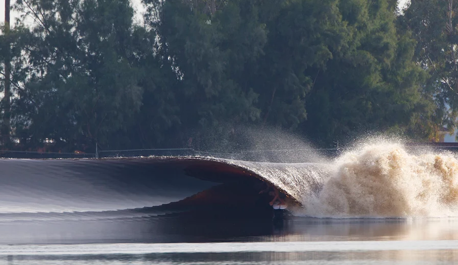 Kelly Slater's perfect wave, now powered by the sun.