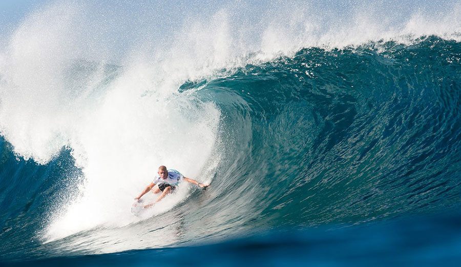 Mick Fanning knows how important it is for his body to be strong and flexible. 