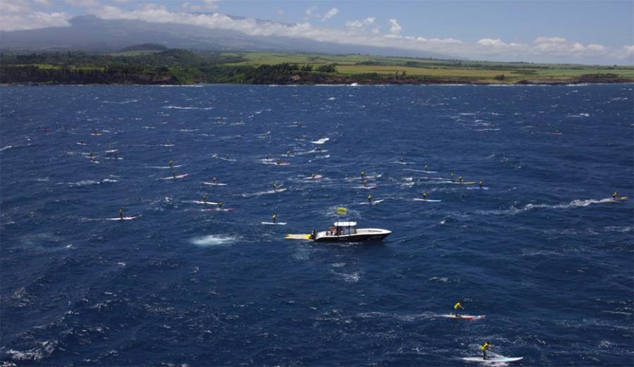 Can you imagine a more beautiful place to race? Photo: Olu'kai.