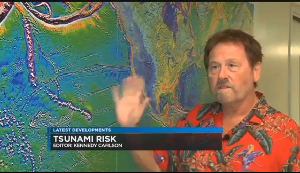 If a tsunami were to hit Hawaii, the island would have four hours to prepare. Image: CS Monitor