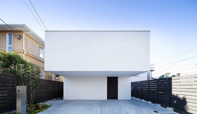 This ultra-stylish home (okay, it's a touch big to be a tiny home) was designed all around nearby lineups in Japan.