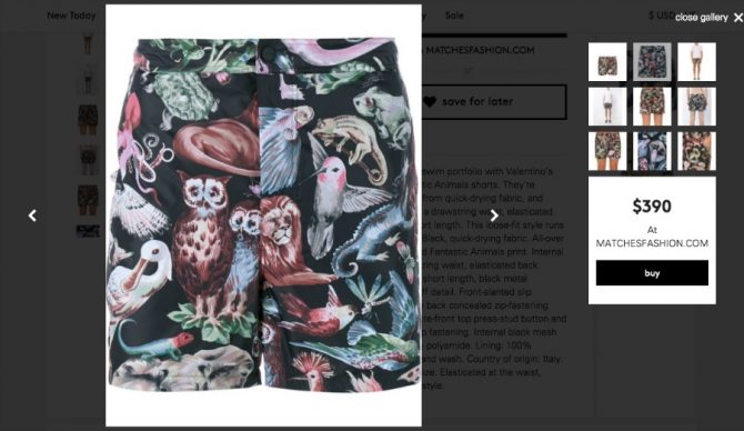 With these shorts, "The Jungle Book" will never be far from your reproductive organs. Photo: Lyst