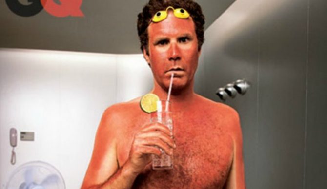 Base tans don't offer any more protection from sunburns than a white t-shirt . Photo: GQ