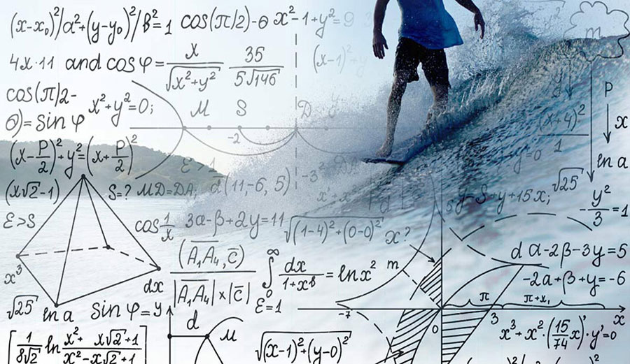 Math can actually improve the way you surf.