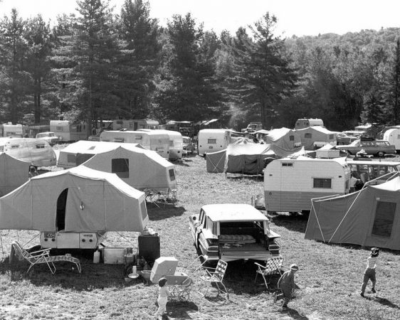 Gunstock Campground and Recreation Area, Guilford, New Hampshire, 1961. Photo: Eric M.Sanford/Flickr, CC BY-NC