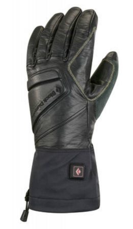 Black Diamond's heated Solano glove. Photo: Black Diamond