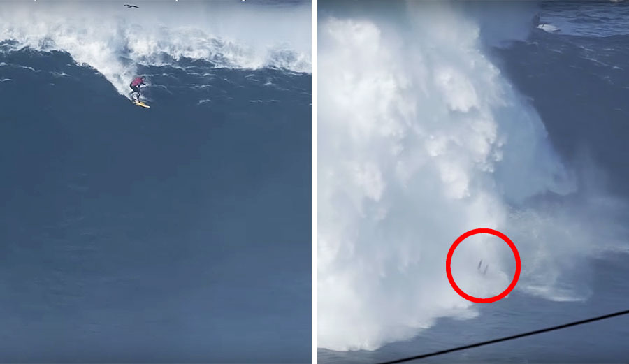 Death From Above Nazaré Crushes Rafael Tapia The Inertia