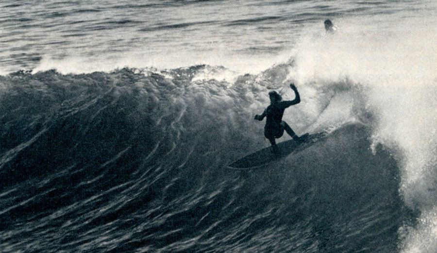 Kevin Reed,1974, at the Lane. Photo: Tom Sutherland, courtesy of Matt Warshaw