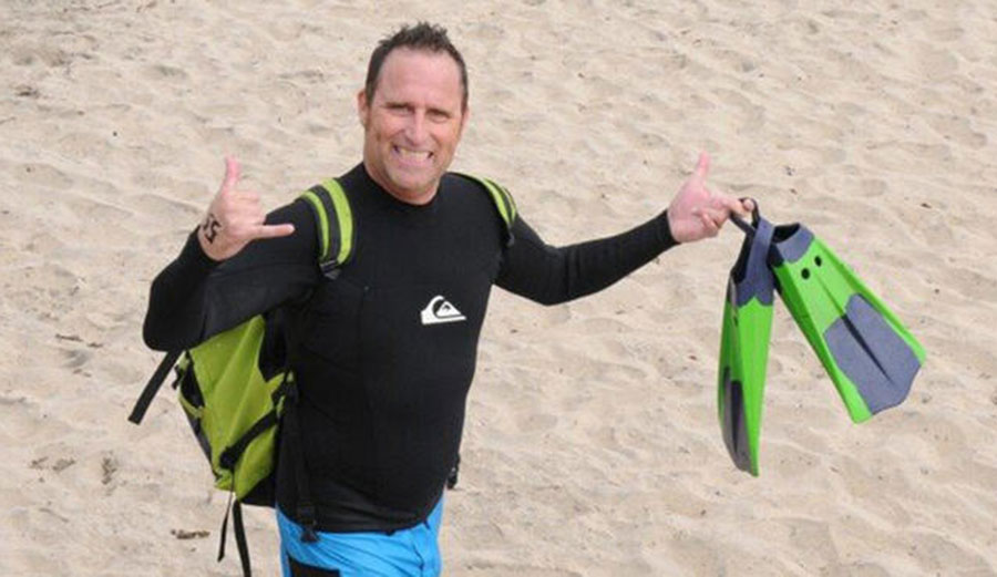 Doug Bradley, a surfer from Imperial Beach, was shot dead in Ixtapa. Photo: NBC