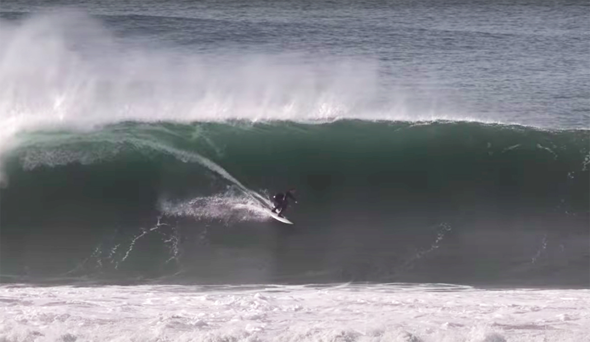 It Was So Big In The South Bay That Only One Surfer Made It Out