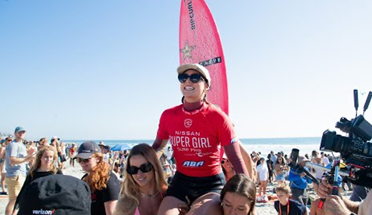 Nissan Super Girl Surf Pro Is Back October 3-4 At Iconic Oceanside Pier