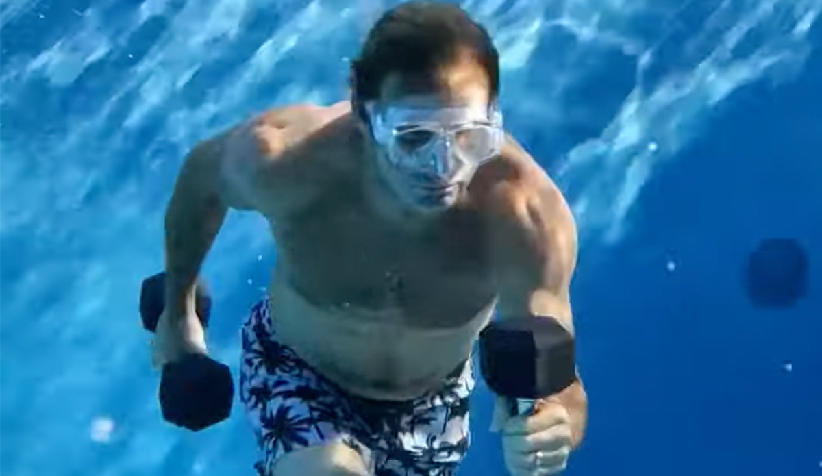 Laird hamilton workout discount pool