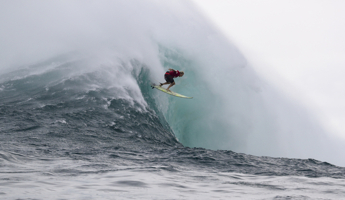 Keala Kennelly fully committed. Photo: WSL/Hallman