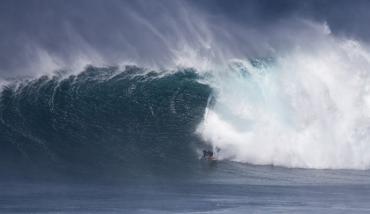 Kai Lenny lays into a hefty bottom turn. Photo: WSL/Morris