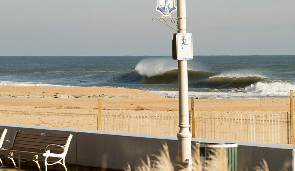 The last time we had waves we went to a spot up north that was super crowded so we wanted to find a uncrowded sandbar this time. We were literally the only ones out the whole time. Photo: <a href=\"http://nickdennyphotography.tumblr.com/\" target=_blank>Nick Denny</a>