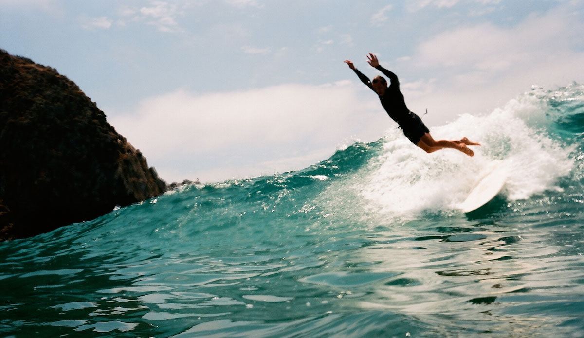 My brother Alex hitting the eject button at a local yet fickle spot. Photo: Gregory Swanson